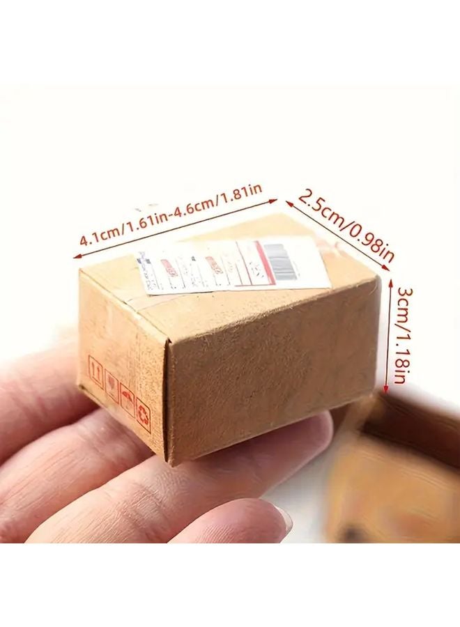 10 قطعة صندوق تعبير صغير 1 12 مقياس أثاث زخرفي إكسسوارات مجموعة هدايا - Image 4